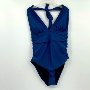 Cupshe One Piece Swimsuit | NWT | Dark Blue | XL